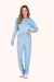 Pijama Inverno Feminino Blue Skin - comprar online
