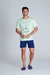 Pijama Plus Size Masculino Curto Mar - comprar online