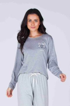 Pijama Feminino Inverno Listra