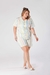 Pijama Plus Size Feminino Curto Botão Férias - comprar online