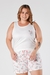 Pijama Plus Size Feminino Curto Regata Dog