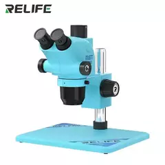 Microscopio trinocular HD RELIFE RL-M6T Pro-B11 con zoom continuo de 6,5 a 65 aumentos en internet