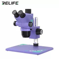 Microscopio trinocular HD RELIFE RL-M6T Pro-B11 con zoom continuo de 6,5 a 65 aumentos - tienda online