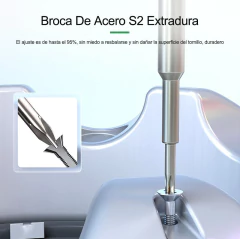 Juego de destornilladores dinamométricos de alta precisión RELIFE RL-724A - Movilcell