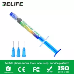 Pasta De Soldadura De Estaño En Jeringa RELIFE RL-405