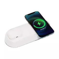 Luz nocturna de carga inalámbrica multifuncional