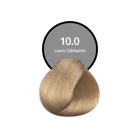 10.0 Loiro Clarí­ssimo Coloração Creme Permanente