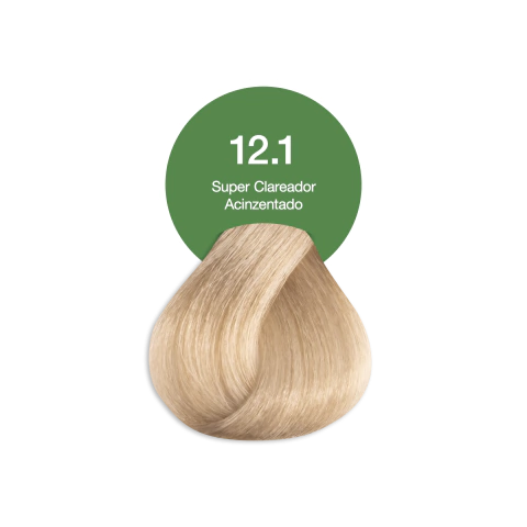 12.1 Super Clareador Acinzentado Coloração Creme Permanente Vegana