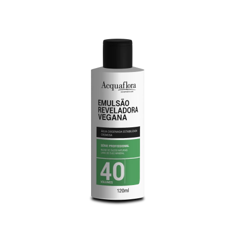 Emulsão Reveladora Vegana 40vol 120ml (Água Oxigenada)