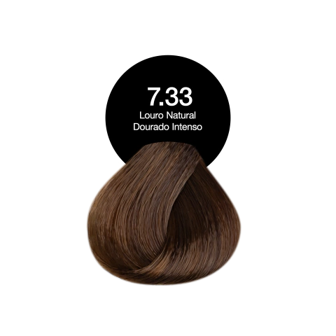 7.33 Louro Natural Dourado Intenso Tonalizante Sem Amônia