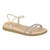 Sandalia Papete Beira Rio Strass Tiras - loja online