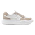 Tenis Democrata Denim Block Couro Branco Casual - comprar online