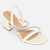 Sandalia Beira Rio Conforto Salto Grosso Strass - comprar online