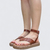Sandalia Dakota Flatform Conforto Brilho na internet