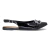 Sapatilha Dakota Slingback Bico Fino Metalizada Leve - comprar online