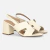 Sandalia Beira Rio Conforto Salto Grosso Feminina Slingback - loja online