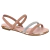 Sandalia Rasteira Beira Rio Strass