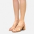 Sandalia Beira Rio Conforto Salto Grosso Slingback - comprar online