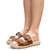 Sandalia Comfortflex Birken Couro - comprar online