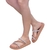 Sandalia Papete Moleca Tiras Brilho - comprar online