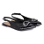 Sapatilha Dakota Slingback Bico Fino Metalizada Leve - Andare Calçados