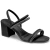 Sandalia Dakota Salto Grosso Feminina Tiras Strass Conforto - comprar online