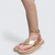 Sandalia Dakota Flatform Conforto Brilho - Andare Calçados