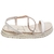 Sandalia Papete Dakota Strass Conforto - Andare Calçados