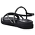 Sandalia Via Marte Papete Strass Brilho - loja online