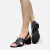 Sandalia Beira Rio Conforto Salto Grosso Feminina Slingback