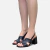 Sandalia Beira Rio Conforto Salto Grosso Feminina Slingback - Andare Calçados