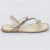 Sandalia Dakota Rasteira Conforto Strass - Andare Calçados