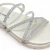 Sandalia Via Marte Papete Strass Brilho - loja online