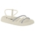 Sandalia Papete Moleca Brilho Strass