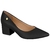 Scarpin Vizzano Salto Baixo Grosso Conforto