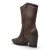 Bota Vizzano Feminina Western Cano Medio Salto Bloco Conforto