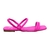 Sandalia Rasteira Moleca Casual Elastico