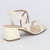 Sandalia Dakota Salto Bloco Conforto Strass - loja online
