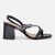 Sandalia Beira Rio Conforto Salto Grosso Strass