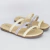 Sandalia Beira Rio Conforto Rasteira Strass - loja online