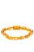 Pulseira de Âmbar Para Adultos Original Pulso Fino Bean Mel Polido - comprar online
