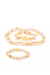 Kit Colar + Pulseira de Âmbar Para Bebês Original Limão e Quartzo Rosa - comprar online