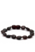 Pulseira de Âmbar Teen Original Bean Cereja Rústico
