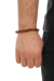 Pulseira de Âmbar Masculina Original Barroco Conhaque Polido
