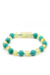Pulseira Tornozeleira de Âmbar Para Bebês Original Limão e Turquesa - comprar online