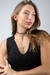 Choker de Âmbar Original Conhaque + Ametista na internet