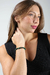 Pulseira de Âmbar Para Adultos Original Barroco Cereja Rústico e Jade - comprar online