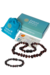 Kit Colar + Pulseira de Âmbar Para Bebês Original Cereja Polido
