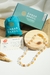 Kit Colar + Pulseira de Âmbar Infantil Original Limão e Quartzo Rosa - comprar online
