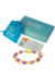 Pulseira Tornozeleira de Âmbar Para Bebês Original Bean Limão e Ametista
